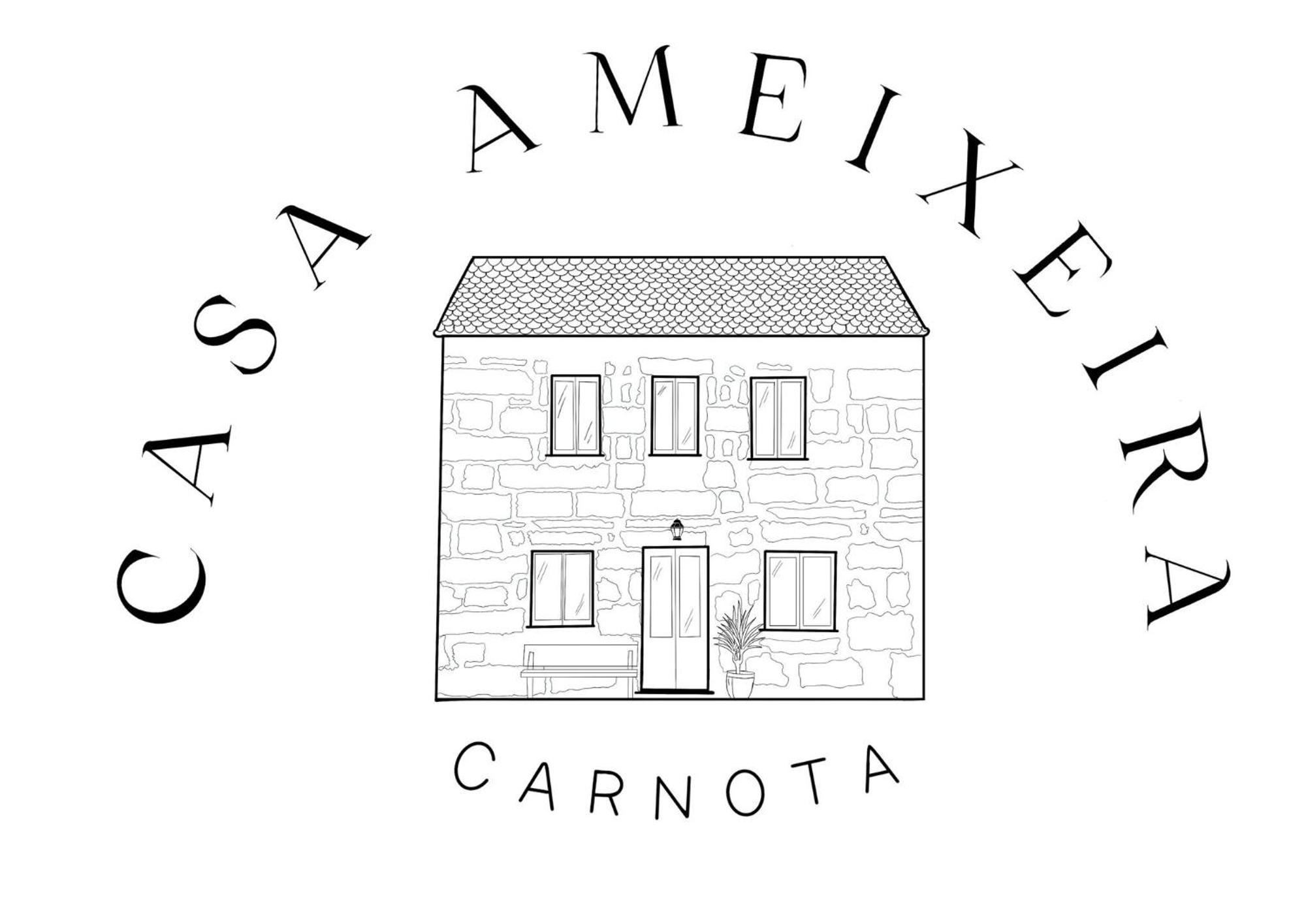Casa Ameixeira Carnota Buitenkant foto